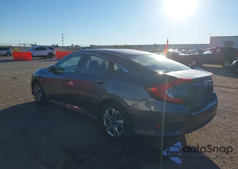 2018 Honda Civic Lx из США, поврежденный, VIN 2HGFC2F59JH514699